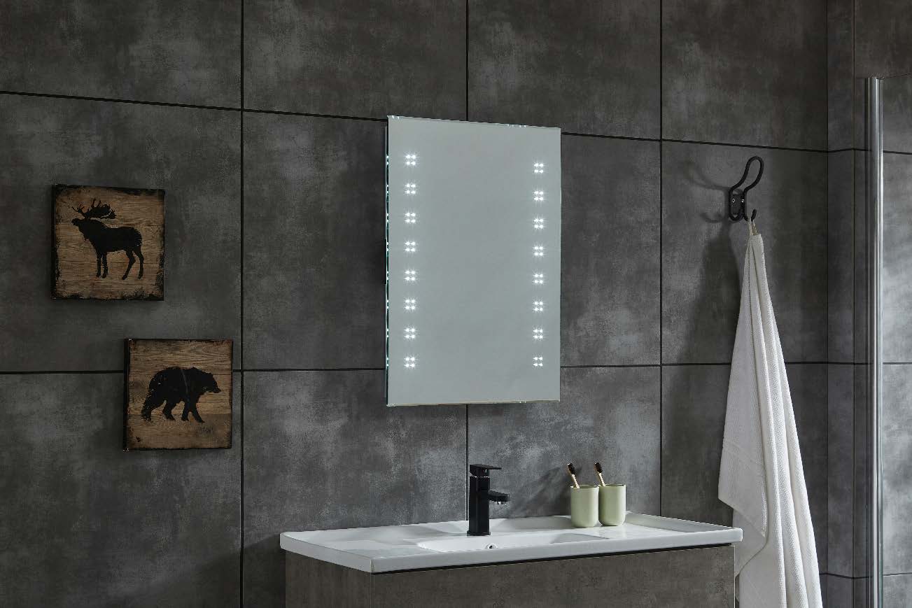 CE IP44 New Style 2 Sides Rahmen Beleuchtete LED Badezimmer-Spiegel mit