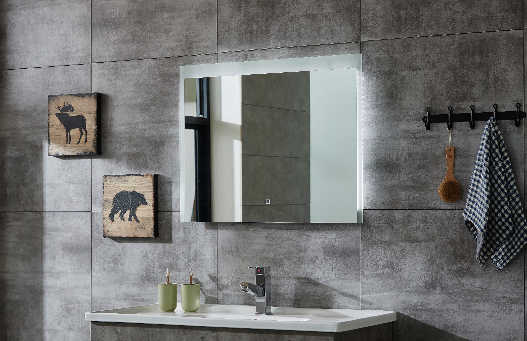 Ein Badezimmerspiegel zündet Ihr Zimmer an - Entop Home Decor